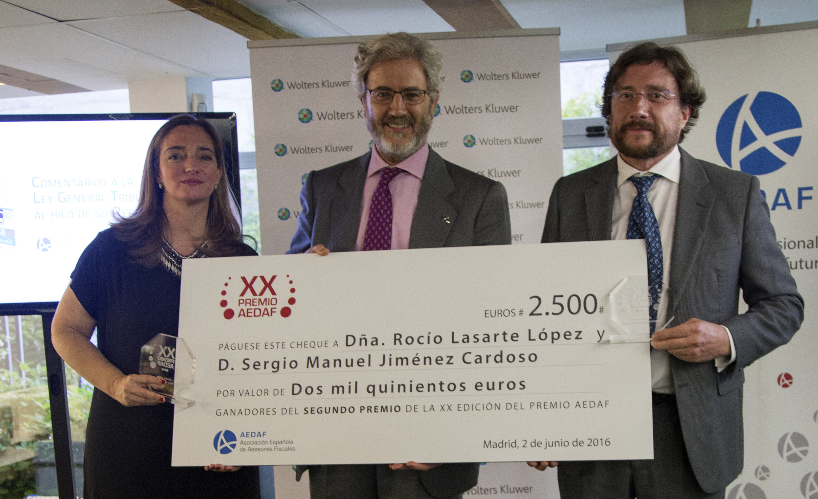 Ganadores del XX Premio AEDAF