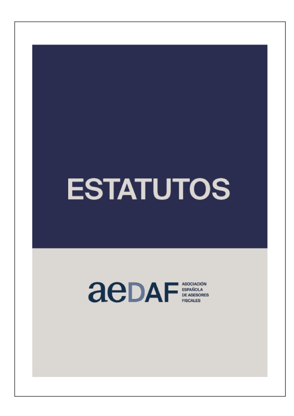 Estatutos AEDAF